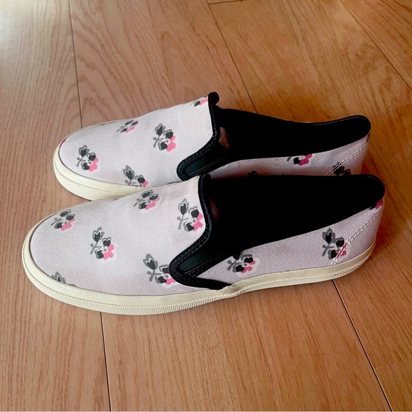 Coach Shoes - Coach Chrissy Slip On Sneaker Shoe Pink Floral Size 9